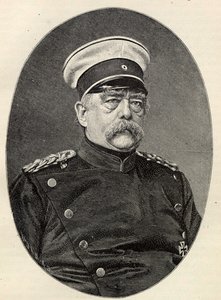 Porträt von Otto von Bismarck 1815-1898 von Unbekannt