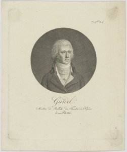 Porträt von Pierre-Gabriel Gardel 1758-1840, ca. 1787