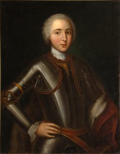 Porträt von Prinz Nikolay Fyodorovich Golitsyn 1728-1780, 1750er Jahre von Unbekannt