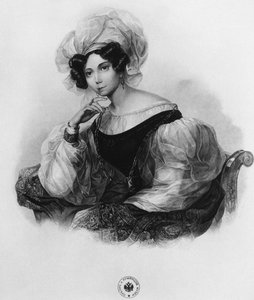 Porträt von Prinzessin Zinaida Alexandrovna Volkonskaya 1792-1862