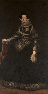 Porträt von Königin Elisabeth von Frankreich, Königin von Spanien