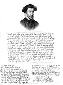 Porträt von Thomas Howard, 4. Herzog von Norfolk, 1572, 1840