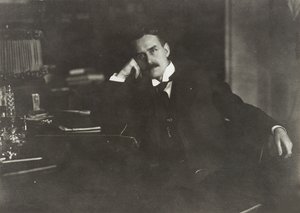 Porträt von Thomas Mann 1875-1955, ca. 1910 von Unbekannt