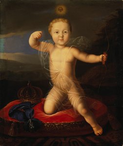 Porträt des Zarewitsch Peter Petrowitsch von Russland 1715-1719, erstes Viertel des 19. Jahrhunderts