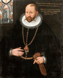 Porträt von Tycho Brahe 1546-1601, 1596