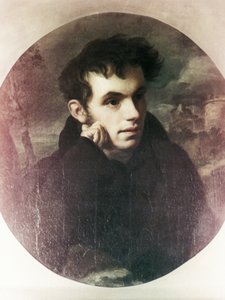 Porträt von Vasily Zhukovsky, Dichter und Freund von Alexander Puschkin, Gemälde von O. Kiprensky von Unbekannt