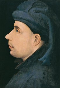 Porträt von Wenzel I., Herzog von Luxemburg, ca. 1400-1415 von Unbekannt