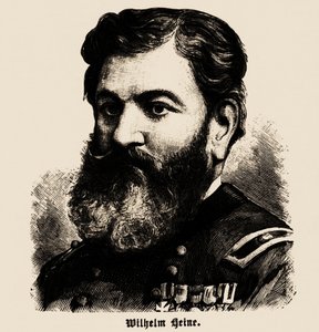 Porträt von Wilhelm Heine 1827-1885, 1886 von Unbekannt