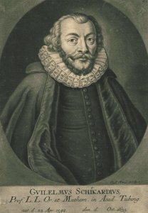 Porträt von Wilhelm Schickard 1592-1635