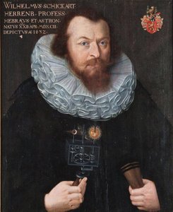 Porträt von Wilhelm Schickard 1592-1635, 1632