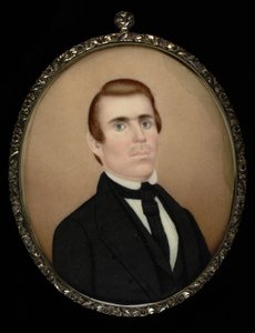 Porträt eines Gentlemans, ca. 1850 von Unbekannt