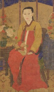 Porträt einer Frau, frühes 20. Jahrhundert, ca. 1920-40