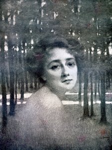 Porträt einer Frau, 1898 von Unbekannt