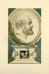 Porträt von Émile Augier 1820-1889