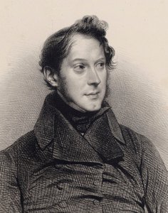 Porträt des Pianisten und Komponisten Amédée Méreaux 1802-1874 von Unbekannt