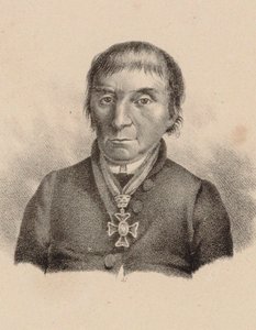 Porträt des Pianisten und Komponisten Maximilian Stadler 1748-1833, 1830