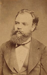 Porträt des Komponisten Antonin Dvorak 1841-1904, ca. 1880 von Unbekannt