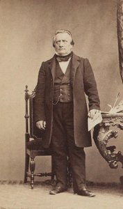 Porträt des Komponisten Franz Lachner 1803-1890, ca. 1850 von Unbekannt