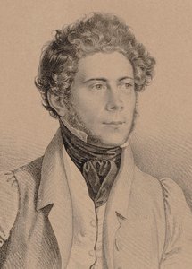 Porträt des Komponisten Joseph Lanner 1801-1843, 1830