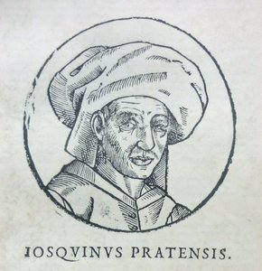 Porträt des Komponisten Josquin des Prez, um 1610