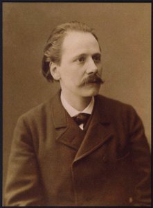 Porträt des Komponisten Jules Massenet 1842-1912, 1890er