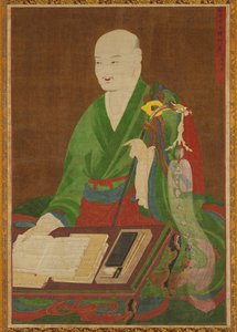 Porträt des großen Meisters Yeongwoldang Eungjin, 1700er Jahre von Unbekannt