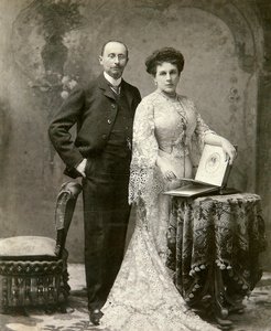 Porträt des Leiters der Moskauer Adelsversammlung Pyotr Basilevsky 1855-1920