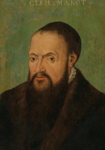 Porträt des Dichters Clément Marot 1496-1544, erste Hälfte des 16. Jahrhunderts von Unbekannt