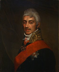 Porträt des Dichters Ivan Ivanovich Dmitriev von Unbekannt