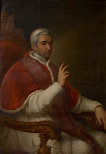 Porträt von Papst Gregor XVI 1765-1846 von Unbekannt