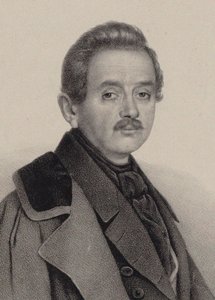 Porträt des Komponisten Alexei Fyodorovich Lvov 1798-1870