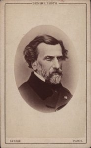 Porträt des Komponisten Ambroise Thomas 1811-1896, 1860er Jahre