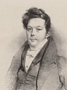 Porträt des Komponisten Auguste-Mathieu Panseron 1796-1859, 1820