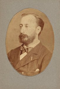 Porträt des Komponisten Camille Saint-Saëns 1835-1921 von Unbekannt