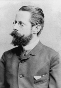Porträt des Komponisten Heinrich von Herzogenberg 1843-1900, um 1880 von Unbekannt
