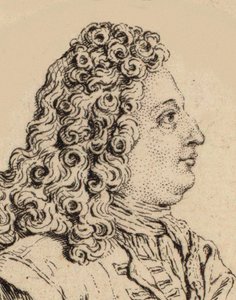 Porträt des Komponisten Marin Marais, 1656-1728 von Unbekannt