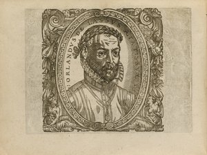 Porträt des Komponisten Roland de Lassus 1532-1594, 1560 von Unbekannt