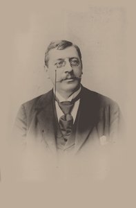 Porträt des Dirigenten und Komponisten Felix Mottl 1856-1911
