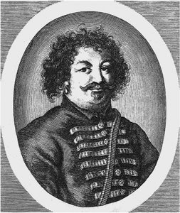 Porträt des Anführers eines Kosakenaufstands Stepan Stenka Razin 1630-1671 von Unbekannt