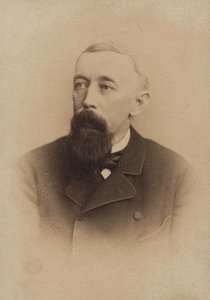 Porträt des Librettisten und Komponisten Franz Friedrich Richard Genée 1823-1895, ca. 1880 von Unbekannt