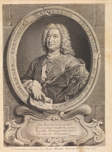 Porträt des Mathematikers Johann Bernoulli