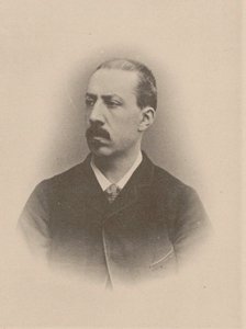 Porträt des Organisten und Komponisten Charles-Marie Widor 1844-1937 von Unbekannt