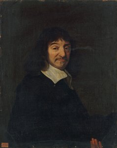 Porträt des Philosophen René Descartes 1596-1650 von Unbekannt