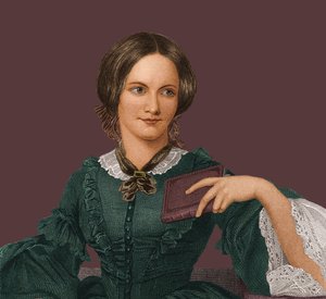 Porträt der Schriftstellerin Charlotte Brontë 1816-1855, 1840er Jahre