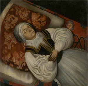 Posthumes Porträt von K. Horvath-Stansith, geb. Kiss von Unbekannt