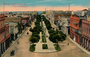 Prado-Promenade, Havanna, Kuba, 1910