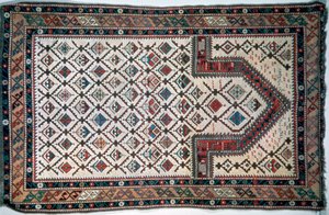 Gebetsteppich aus Dagestan, Kaukasus