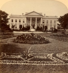 Präsidentenresidenz, Washington, D.C., USA, ca. 1900
