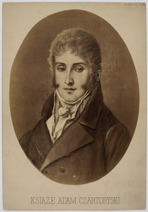 Prinz Adam Jerzy Czartoryski 1770-1861 von Unbekannt
