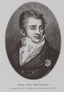 Prinz Adam Jerzy Czartoryski 1770-1861 von Unbekannt